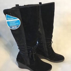 BareTraps Olley Suede Weatherproof Boots  $65